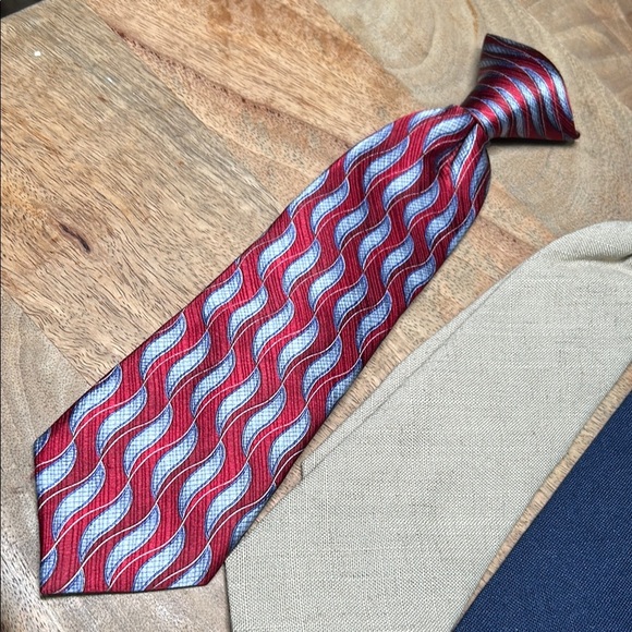 Kids clip ties  - Red, Tan, Navy, Pink, Black - Picture 2 of 9
